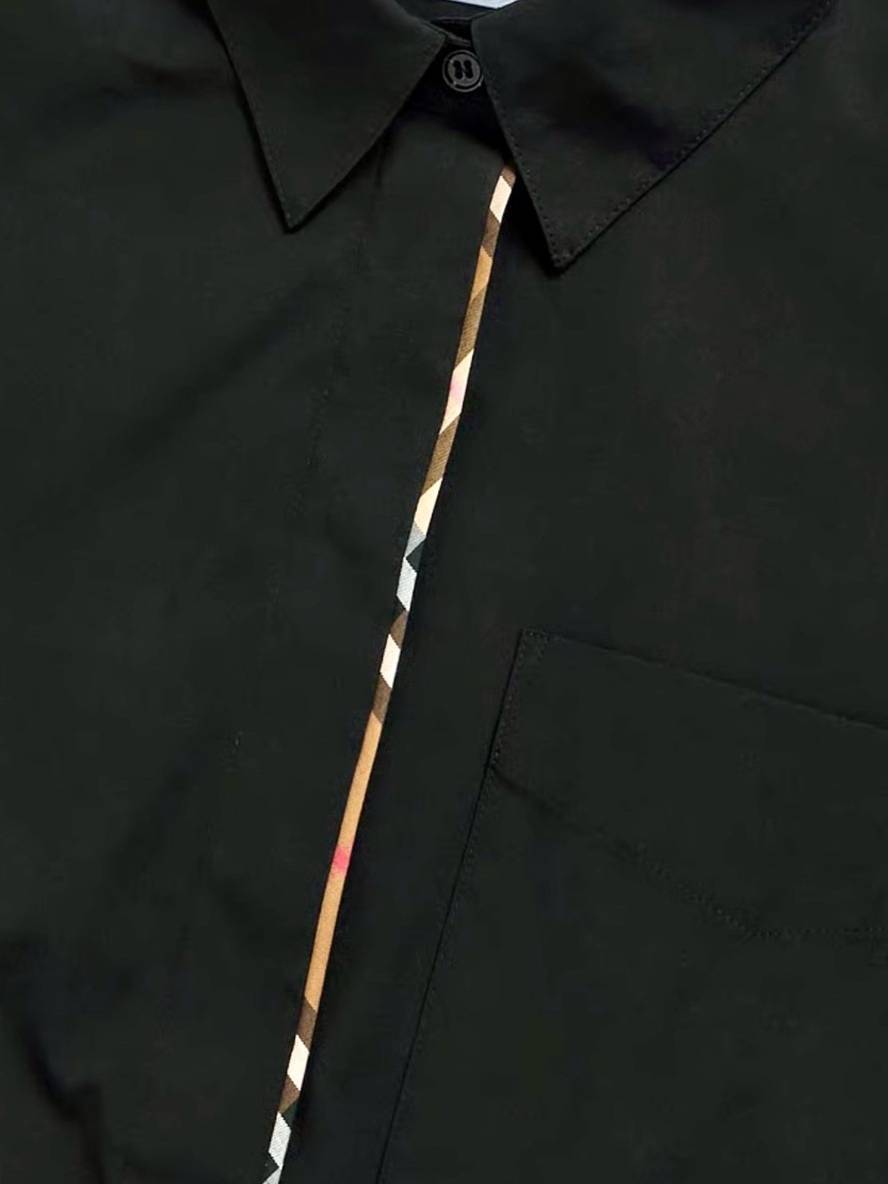 Burberry Black Tie-Waist Shirt Dress - Picture 4 of 16